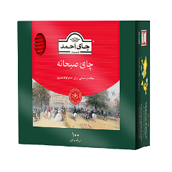 احمد چای صبحانه تی بگ 100عددی